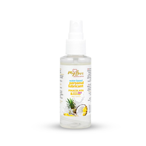 2в1 лубрикант и массажный гель - MyLove Aroma Series Intim&Massage Pina Colada, 50 мл