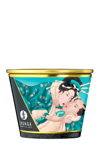Shunga Candle Island Blossoms - Массажная свеча с цветочным ароматом, 170 мл