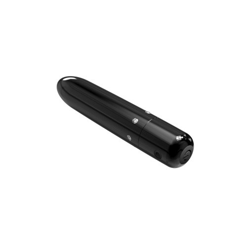PowerBullet - Pretty Point Rechargeable Black - віброкуль, 10х1.9 см (чорний) - купити в Києві, Україні