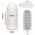 Мастурбатор LoveToy Knights Ring Vibrating Dual Purpose Sleeve-Spiral