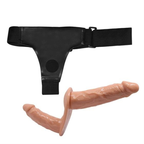 LyBaile - Ultra Female Harness Double Dildo - Страпон двойной, 13.5х3.4 см