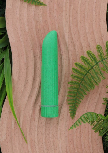 Fuck Green Botanic Booster - Вибростимулятор, 13 см (зеленый)