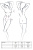 Passion Kelly Set - Комплект белья: лиф, трусики, пояс для чулок, L/XL (чёрный) Passion Kelly Set - Комплект белья: лиф, трусики, пояс для чулок, L/XL (чёрный)