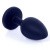 Boss Silikon Plug Jewellery Black Small - Анальная пробка с кристаллом, 8х3.5 см (черный с розовым) Boss Silikon Plug Jewellery Black Small - Анальная пробка с кристаллом, 8х3.5 см (черный с розовым)