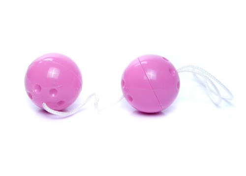 Boss Duo-Balls - Вагинальные шарики (фиолетовые)