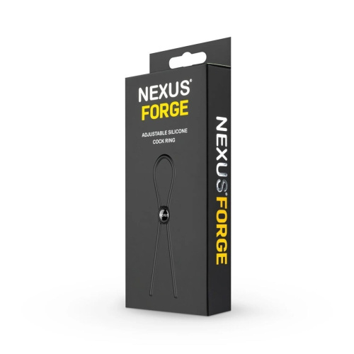 Nexus FORGE Single Adjustable Lasso - Black - Ерекційна петля, 30 см (чорний) - купити в Києві, Україні