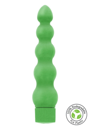 Fuck Green Eco Vibrator - Вибратор, 18,5 см (зеленый)