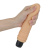Real Feel Cyberskin Vibrator Flesh 7,5" - Вибратор, 20 см (телесный)