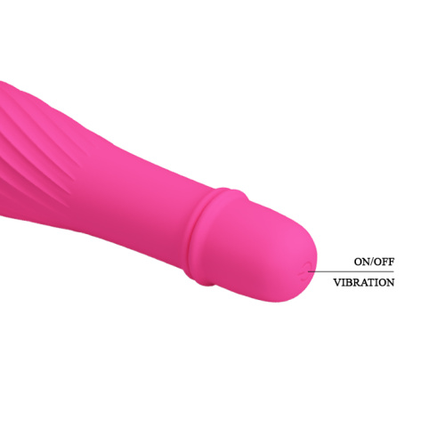 Pretty Love Solomon Vibrator Pink - Класичний вібратор, 12,3 см (рожевий) - купити в Києві, Україні