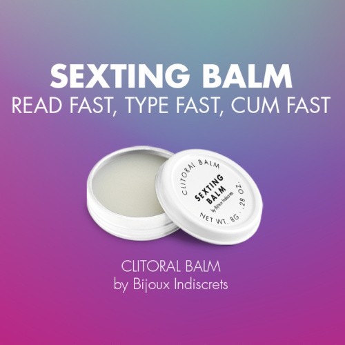Bijoux Indiscrets Sexting Balm - Бальзам для клитора разогревающий, 8 г