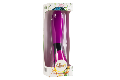 Alive Lucy - вибратор универсальный с турборежимом, 18х3.3 см