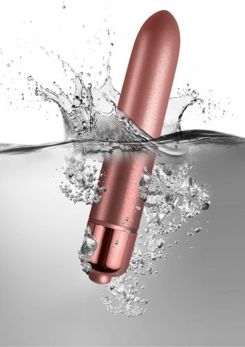 Вибропуля Rocks Off RO-90mm Touch of Velvet Rose Blush