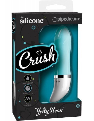 Pipedream Crush Jelly Bean - маленький вибратор, 6.9х2.3 см