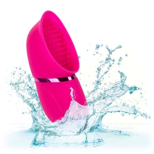 CalExotics Full Coverage Pump - Помпа для клитора с вибрацией, 7.5х4.5 см
