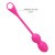 LyBaile Pretty Love Elvira Phone Control Vibro Balls Pink - Вагинальные шарики с вибрацией, 14.5х3.2 см (розовый)