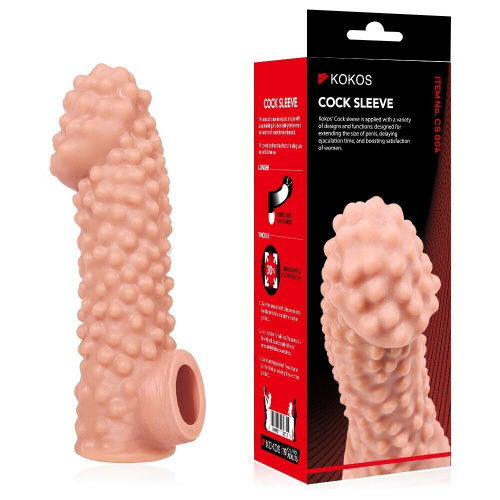 Насадка на член Kokos Cock Sleeve CS 004, S