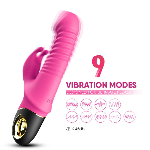 Вибратор кролик с пульсацией B-Series Thrusting Vibrator Zing