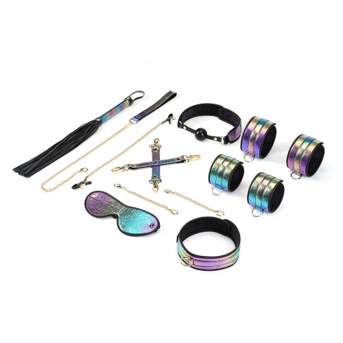 БДСМ-набор Liebe Seele Vivid Rainbow Set, 8 аксессуаров