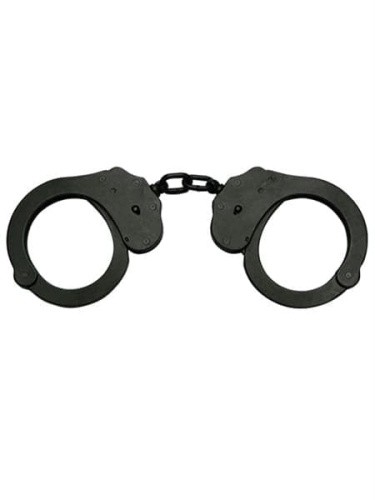 Крепкие наручники A88B Handcuffs With Chain - Mister B