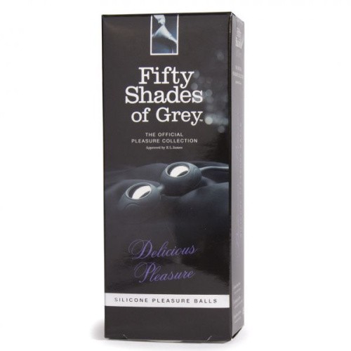 Fifty Shades of Grey Delicious Pleasure вагинальные шарики Неповторимое Наслаждение, 10.8х3.7 см