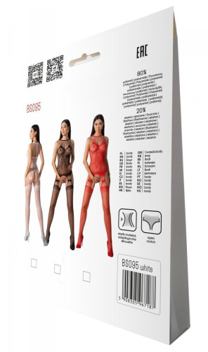 Бодистокинг с множеством бретелей Passion BS095, One Size