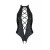 Passion Nancy Body - Боди из эко-кожи с имитацией шнуровки и открытым доступом, 4XL/5XL Passion Nancy Body - Боди из эко-кожи с имитацией шнуровки и открытым доступом, 4XL/5XL