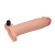 Pleasure X-Tender Vibrating Penis Sleeve Flesh Add 3" - Насадка на пенис с вибрацией, 20 см (телесный) Pleasure X-Tender Vibrating Penis Sleeve Flesh Add 3" - Насадка на пенис с вибрацией, 20 см (телесный)