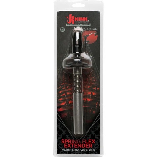 Doc Johnson Kink - Power Banger Spring Flex Extender - гибкий удленитель-насадка для секс-машины, 25.4х7 см