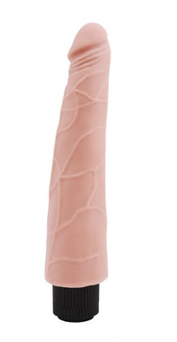 Chisa - T-skin ReaL Flirtation - Реалистичный вибратор, 24х5.5 см (телесный)