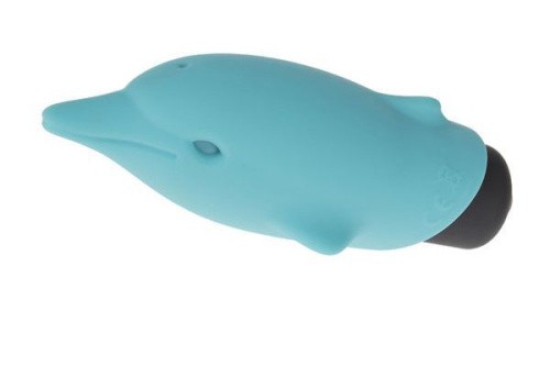Adrien Lastic Pocket Vibe Flippy - вагинальный мини-вибратор, 7.5х2.5 см. (голубой)
