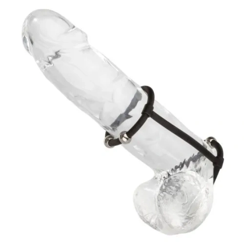 California Exotic Novelties - Beaded Silicone Enhancer Cage - Насадка на член, 3.75 см