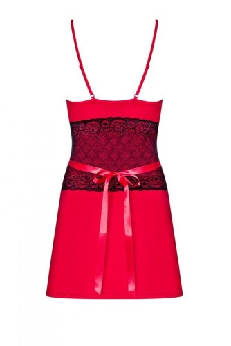 Obsessive Lamia chemise UA52422  - Эротический комплект, S/M, (красный)