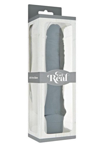 Get Real Classic Large - Вибратор, 25Х4.5 см (черный)