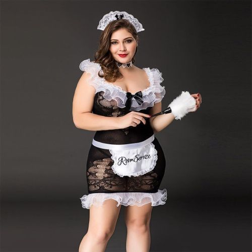 Костюм горничной JSY «Послушная Эльма» Plus Size