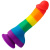 Фаллоимитатор c мошонкой Pride Dildo Silicone Rainbow, 14,5х4 см Фаллоимитатор c мошонкой Pride Dildo Silicone Rainbow, 14,5х4 см
