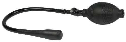 Orion Black Anal Balloon - надувная анальная пробка анальный расширитель, 37х1-10 см (черный)