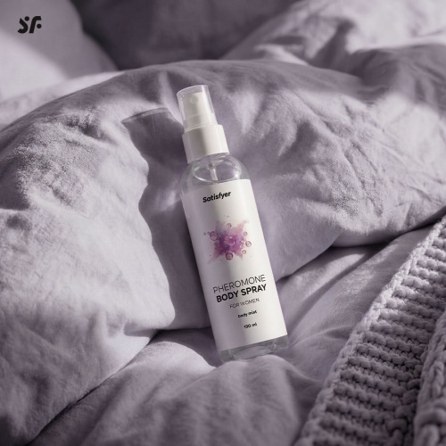 Спрей для тіла з феромонами Satisfyer Pheromones Body Spray For Women 150 мл - купити в Україні | Секс шоп SEX-SHOP.ua