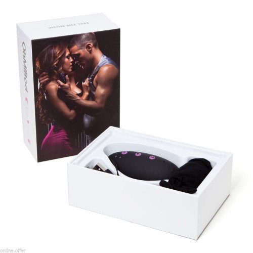 OhMiBod Club Vibe 2 OH Music - Клиторальный вибратор в трусики с клубным режимом, 9.5х4.5 см