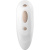 Satisfyer Pro Plus Vibration - Вакуумный стимулятор клитора с вибрацией, 11.6х4.4 см (белый)