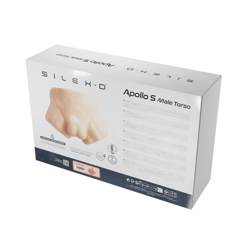 Напівторс з фалоімітатором SilexD Apollo Male Torso - купити в Києві, Україні