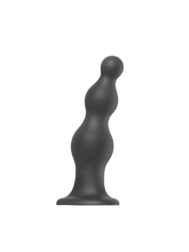 Анальная ёлочка насадка для страпона Strap-On-Me Dildo Plug Beads, 16,8х5,2 см размер XXL