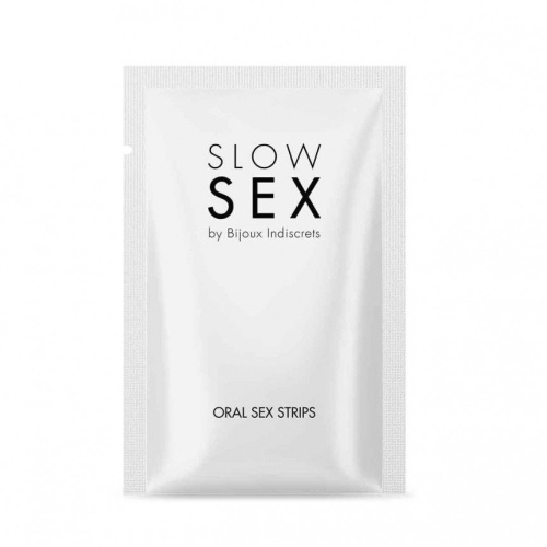 Bijoux Indiscrets Slow Sex Oral sex strips - Полоска для орального секса (нанесение на язык)