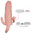 LyBaile Brave Men Vibrating Sleeve Flesh - Насадка на пенис, +3 см (телесный) LyBaile Brave Men Vibrating Sleeve Flesh - Насадка на пенис, +3 см (телесный)