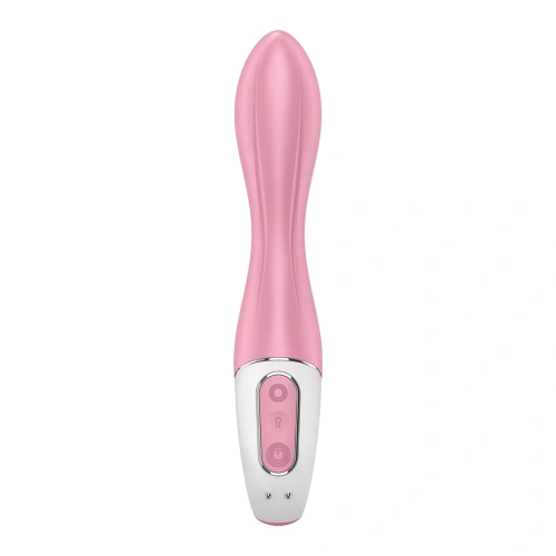 Satisfyer Air Pump Vibrator 2 - Надувний вібратор для оргазму, 20.9х3.8 см (рожевий) - купити в Києві, Україні