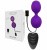 Adrien Lastic Kegel Vibe - вагинальные шарики с вибрацией (фиолетовый), 3.7 см Adrien Lastic Kegel Vibe - вагинальные шарики с вибрацией (фиолетовый), 3.7 см