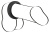 Black Velvets Cock Ring - Эрекционное кольцо, 3.8 см (черный) Black Velvets Cock Ring - Эрекционное кольцо, 3.8 см (черный)