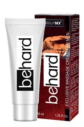 Ruf Be Hard Erection Cream - Массажный мужской крем для эрекции, 40 мл