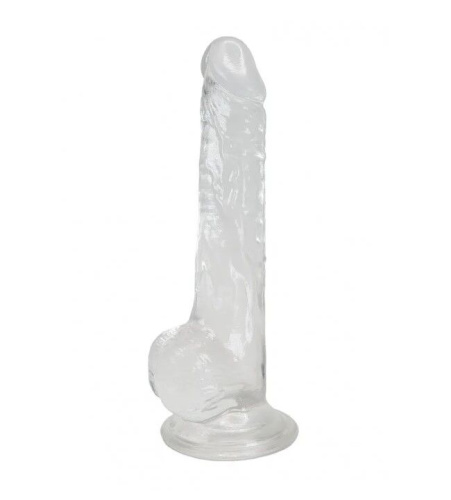 Фаллоимитатор на присоске Alive Jelly Dildo Lusty, 18 см