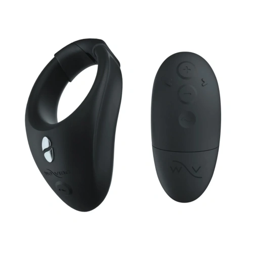 We-vibe Bond + Лубрикант 50 мл - виброкольцо эргономичной формы, 7.6х4.2 см (черный)