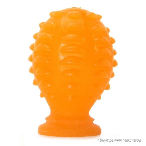 Topco Sales FunZone Juicy Mini Masturbator Orange - мастурбатор-мини, 8х5.4 см